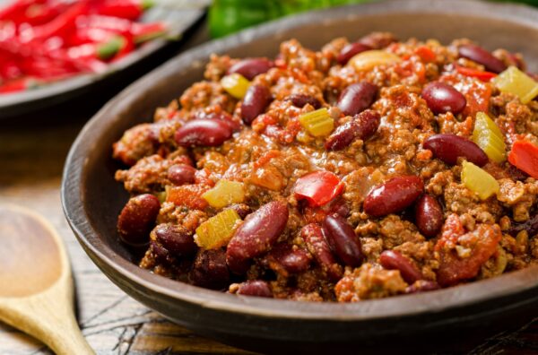 Chilli Con Carne with Baguette or Rice